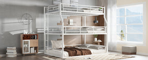 English Elm Twin Xl Solid Pine Loft Bed with Built-in Led Lighting and Storage Shelves Light White W1580S00587