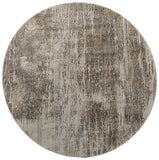 Feizy Rugs Prk3705f Parker Abstract Distressed Rug - Contemporary Viscose And Polyester Design For Modern Interiors Tan,Ivory,Brown Viscose,Polyester Prk3705fivygryn97