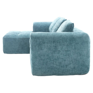 English Elm United We Win 98.42-Inch Modern Modular L-Shaped Sectional Sofa With Chaise & Smart Side Pockets W1568S00145-GIGA