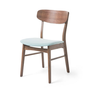 English Elm Christopher Knight Home® - DINING Chair with Cushioned Fabric Seat and Polished Wood Frame — Elegant Modern Comfort for Home Mint 58925.00MNT