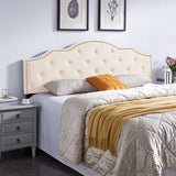 Christopher Knight Home® - Noble House - Cordeaux Contemporary Upholstered King/Cal King Headboard