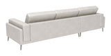 Bliss LAF Chaise Sectional Beige 110371 Zuo Modern