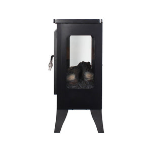 English Elm 21 Inch Three-sided Electric Fireplace Stove with 3d Flame and Remote Control W1769P346175