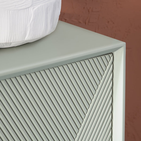 Crestview Collection 4-door Media Credenza - Elegant Acacia Wood Sideboard With Soft-close Hinges & Customizable Shelves Green Solid Wood Cvfvr8428