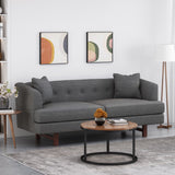 Christopher Knight Home® Mableton Mid-Century Modern Upholstered 3 Seater Sofa