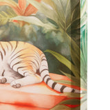 Madison Park Jungle Feline Transitional Jungle Tiger Canvas Wall Art MP95C-0338 Tiger Green Multi