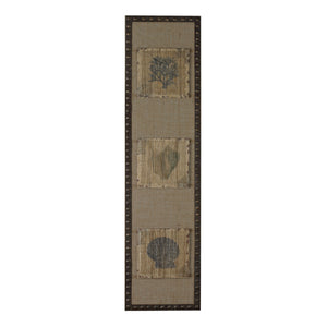 Ricken Coastal (Hand-painted Wood Tile Mounted on Linen with Nail Head Frame) 26-8682 Elk Home