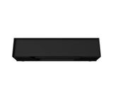 Manhattan Comfort Marcus Mid-Century Modern TV Stand  Matte Black 260BMC8