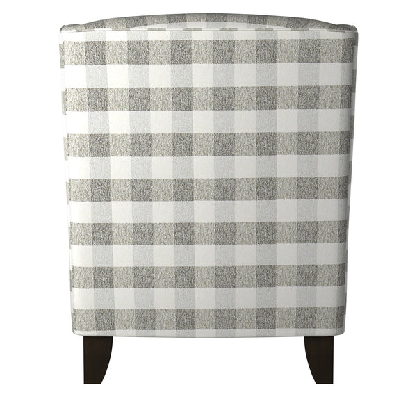 Fusion Basic Wool Brock Berber Accent Chair - Stylish Block Plaid With Durable Fabric And Elegant Design Cream,Beige Ws,100% Polypropylene 260 Brock Berber Accent Chair