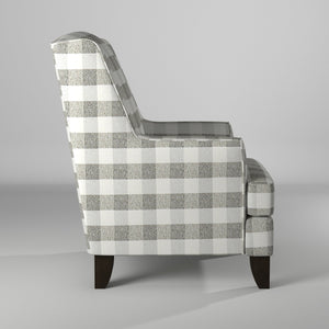 Fusion Basic Wool Brock Berber Accent Chair - Stylish Block Plaid With Durable Fabric And Elegant Design Cream,Beige Ws,100% Polypropylene 260 Brock Berber Accent Chair
