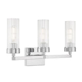 Lida 21'' Wide 3-Light Vanity Light - Chrome 2613-CH-CL Norwell