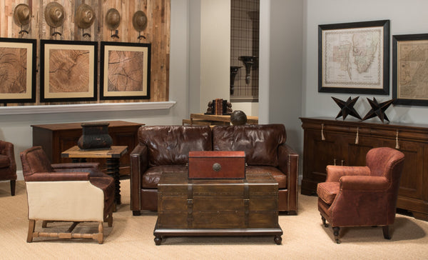 Sarreid Cafe Au Lait Buffet Walnut - Elegant Solid Walnut Design With 3 Drawers & Adjustable Shelves For Storage Brown  26130-3