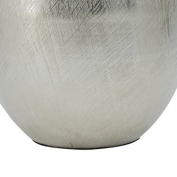 English Elm Pansy Tall Sculptural Aluminum Vase with Gold Metallic Finish for Console or Mantel B056P416844