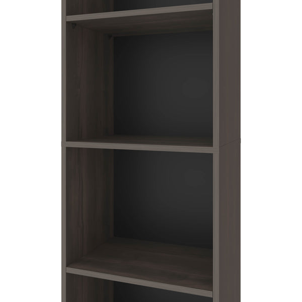 English Elm Fm Furniture Beaver Balley Bookcase - 5 Open Shelves In Stained Walnut For Modern Storage & Display B128P301395