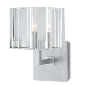 Valerio Silver Wall Sconce