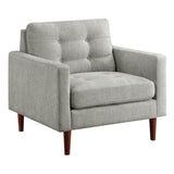 Grayburn Mid-Century Modern Armchair - Elegant Design, Durable Comfort, Easy Assembly for Your Home