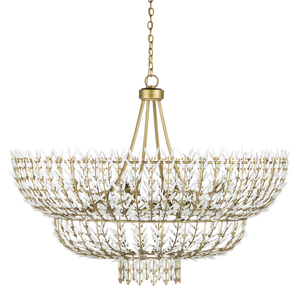 Magnum Opus Grande Chandelier: Exquisite Vintage-Style Fixture with Elegant Brass & White Glass Design