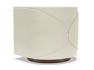 Ingrid Swivel Accent Chair Upholstered Tailored Contemporary Seating for Modern Living Rooms