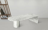 Salerno White Coffee Table 263White-CT Meridian Furniture