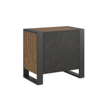 English Elm Wallace & Bay - Wallace & Bay  Avant Brown 2-Drawer Nightstand