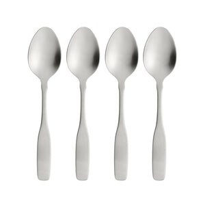 Lenox Paul Revere Teaspoons Set of 4 in 18/10 Stainless Steel with Satin Colonial Finish 2640004E