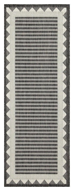 English Elm Sunshine Anthracite 7'10" X 10'3" Indoor/Outdoor Area Rug - Durable, Stylish, Kid & Pet Friendly! B186P198892-GIGA