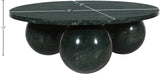 Spherical Green Forest Coffee Table 264Green-CT Meridian Furniture