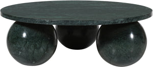 Spherical Green Forest Coffee Table 264Green-CT Meridian Furniture