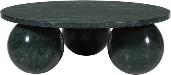 Spherical Green Forest Coffee Table 264Green-CT Meridian Furniture