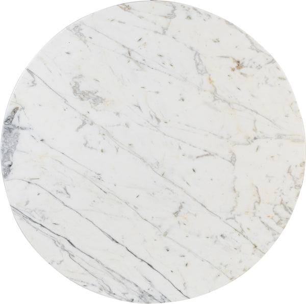 Spherical White Coffee Table 264White-CT Meridian Furniture