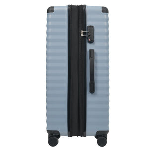 English Elm Luggage 5 Piece Abs Hardshell Travel Set with Usb Port Spinner Wheels and Tsa Lock Sky Blue N732P265290C