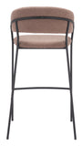 Josephine Barstool - Set of 2 Brown 109674 Zuo Modern