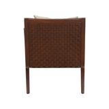 Drew Leather Chair Brown 385906 Chelsea House