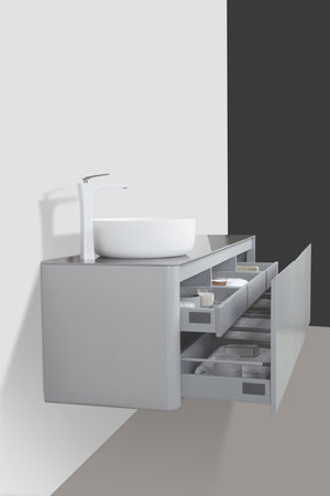 English Elm 72'' Double Sink Bathroom Vanity Stone Resin Top Soft Close Cabinet Spa Style W1920S00147