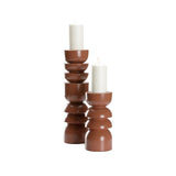 Totem Sunset Candleholders Brown 302615-WILDWOOD Wildwood