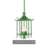 Iron Bamboo Lantern Custom Color 268-C Wildwood