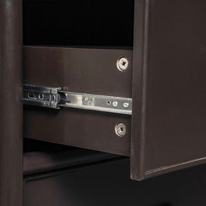 English Elm Christopher Knight Home® - Storage Acacia Wood 6-Drawer Cabinet for Living Room Entryway – Solid/Mfg Wood, Spacious 48" L x 37"H Dark Brown N780P294410P