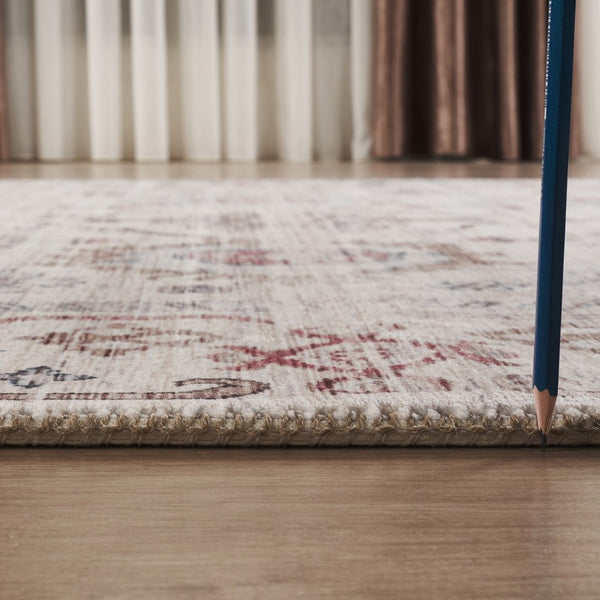 English Elm Oxford Traditional Polyester Area Rug Stain Resistant Living Room Floor Accent B186P428893