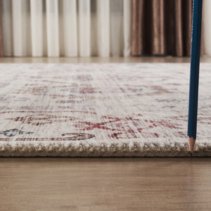 English Elm Oxford Traditional Oriental Runner Rug Polyester Pile Entryway Hallway Stain Resistant B186P428891
