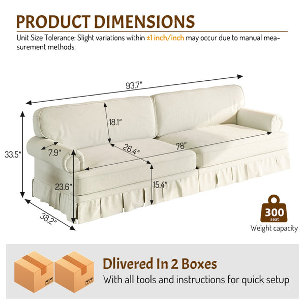 English Elm Chesterfield Velvet King Sleeper Sofa with Nailhead Trim and Rolled Arms for Living Room W1885S00288
