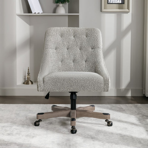 OSP Home Furnishings Tindal Office Chair Salt & Pepper