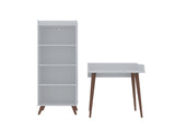 Hampton Mid-Century Modern 2- Piece Home Office Set