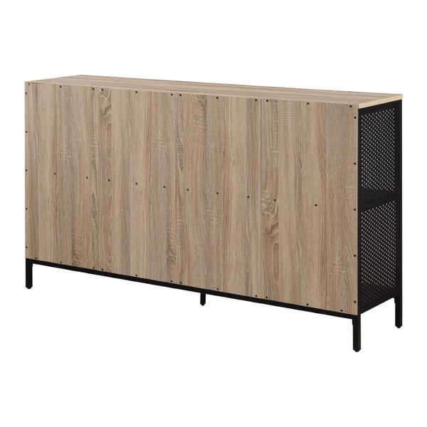 OSP Home Furnishings Ace 8 Cube Bookcase/Storage  River Oak