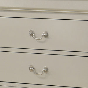 English Elm Louisphillipe G02103-D Dresser In Silver Champagne - Elegant Storage Solution For Modern Bedrooms B078107839