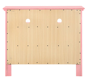 English Elm Hammond Pink G5404-TV Media Chest with Real Wood Veneer, Dovetail Drawers & Nickel Hardware Durable B078108311