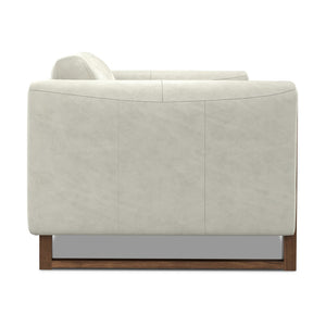 English Elm Richard 63-Inch Eco-Friendly Genuine Leather Loveseat For Compact Living Spaces – Stylish Comfort B136P364295-GIGA