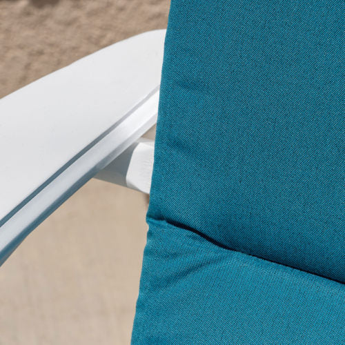 English Elm Christopher Knight Home® - Chair Cushion: Aqua Blue Adirondack Cushion For Outdoor Comfort – Stylish, Durable, And Secure Fit N769P577024D