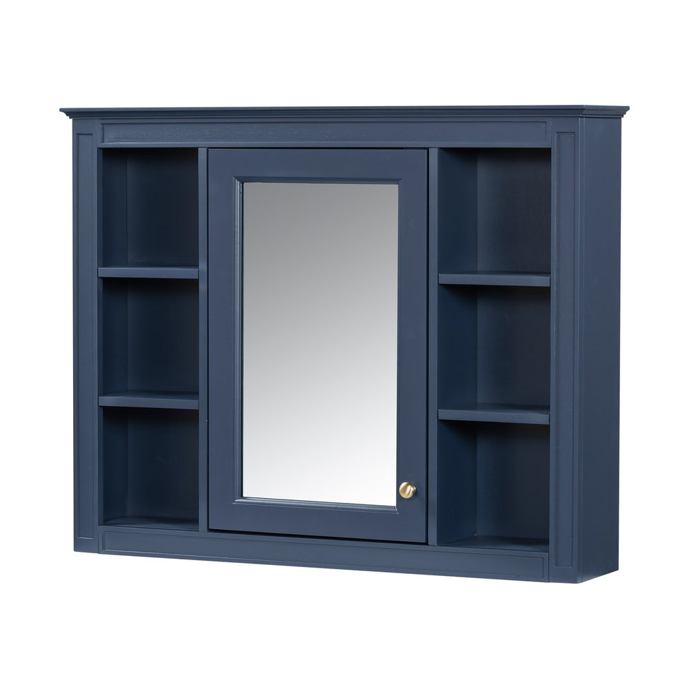 English Elm 36'' Modern Bathroom Vanity With Medicine Cabinet, Soft-Close Doors & Ample Storage For Essentials SW000134AAC-1
