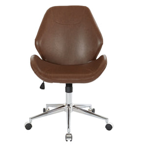 OSP Home Furnishings Chatsworth Office Chair Saddle