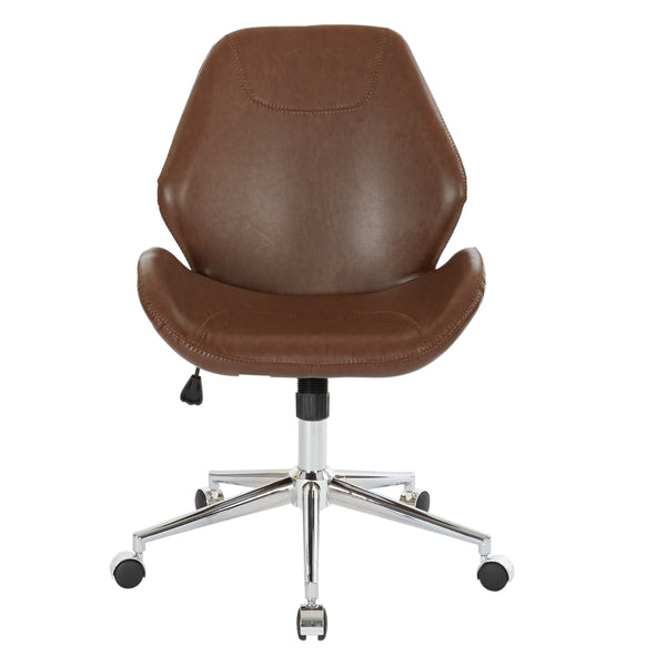 OSP Home Furnishings Chatsworth Office Chair Saddle